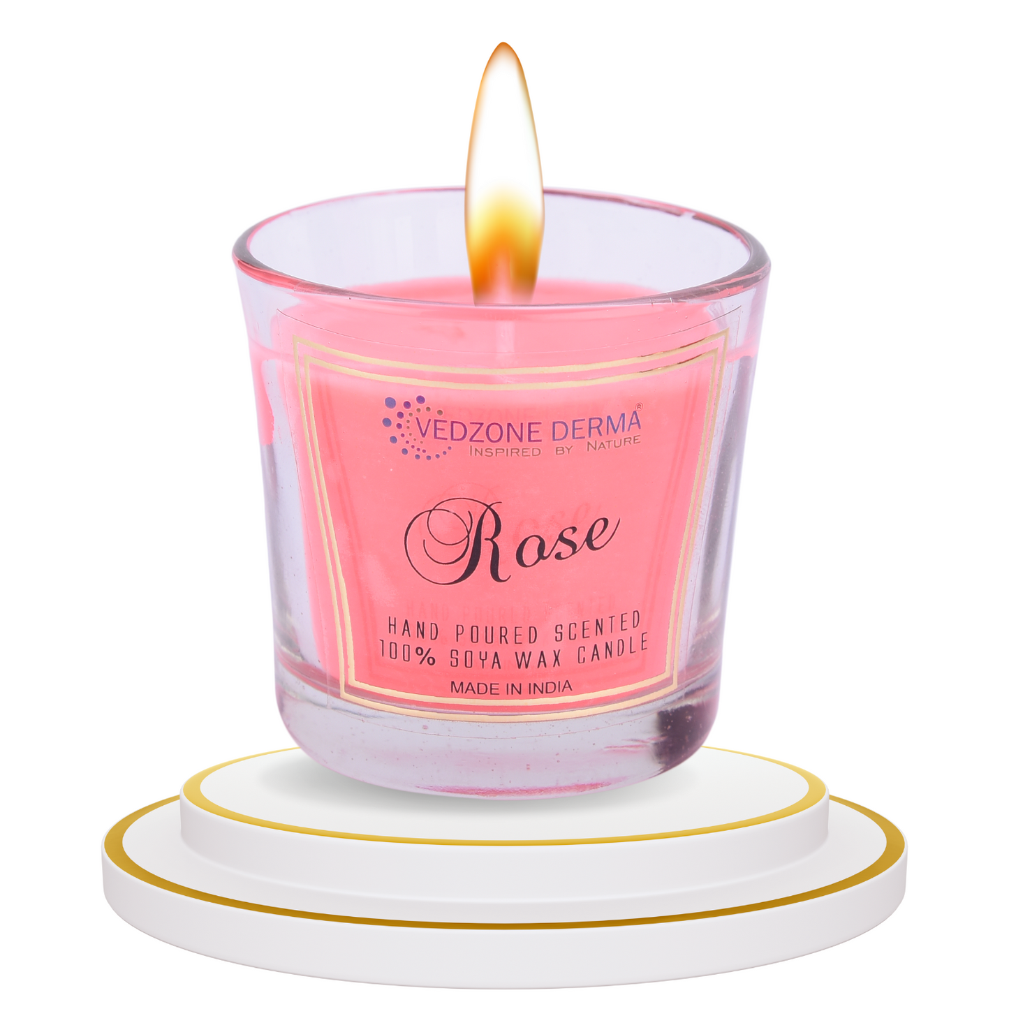 Rose - Hand Poured Candle
