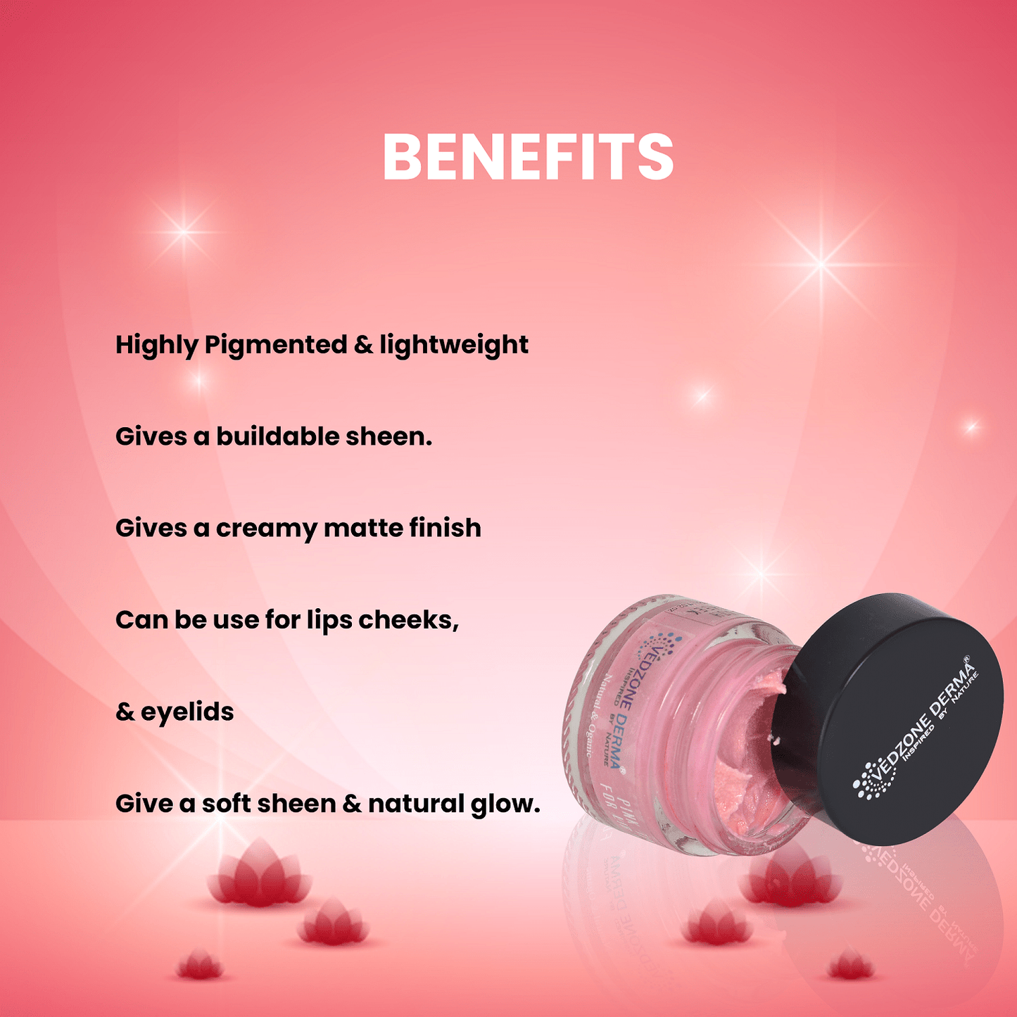 Combo ( Pink Tint Blush + Lip Scrub + Lip Balm Shea & Kokum Butter ) For Chapped And Damaged Lips