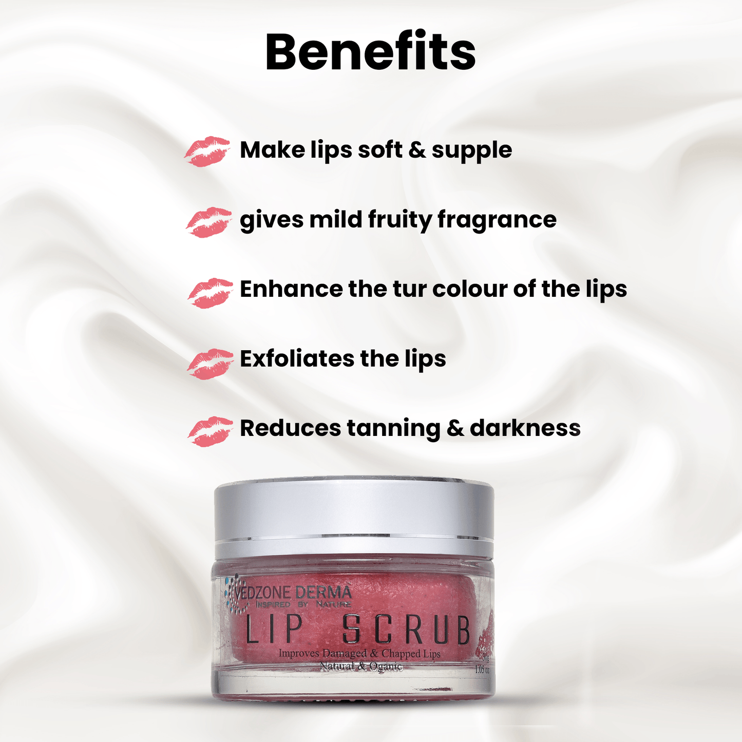 Combo ( Pink Tint Blush + Lip Scrub + Lip Balm Shea & Kokum Butter ) For Chapped And Damaged Lips