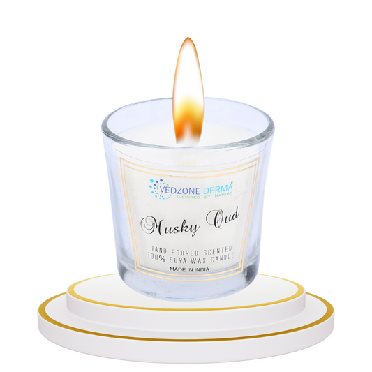 Musky oud - Hand Poured Candle