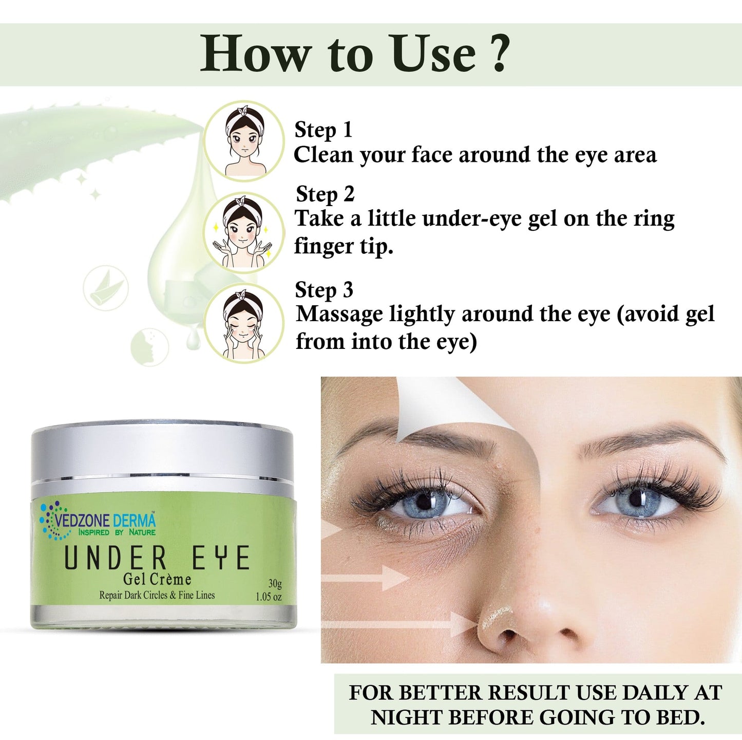 under eye gel