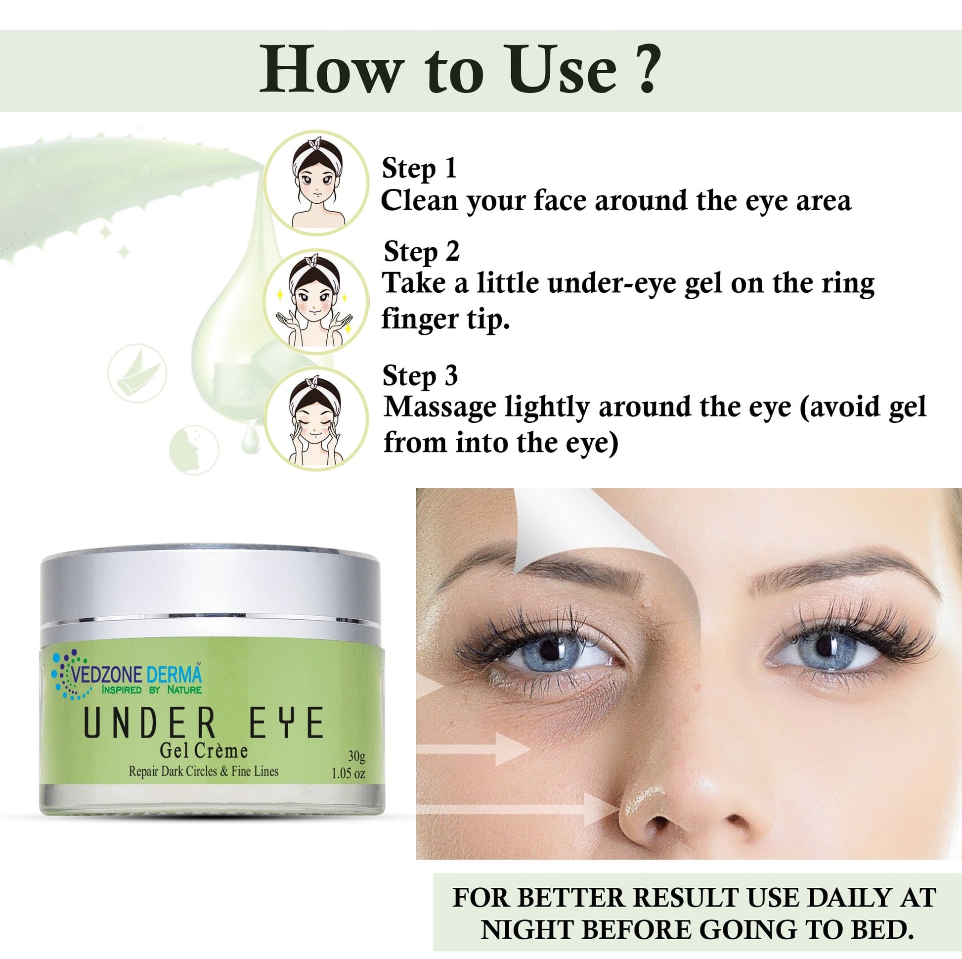 under eye gel