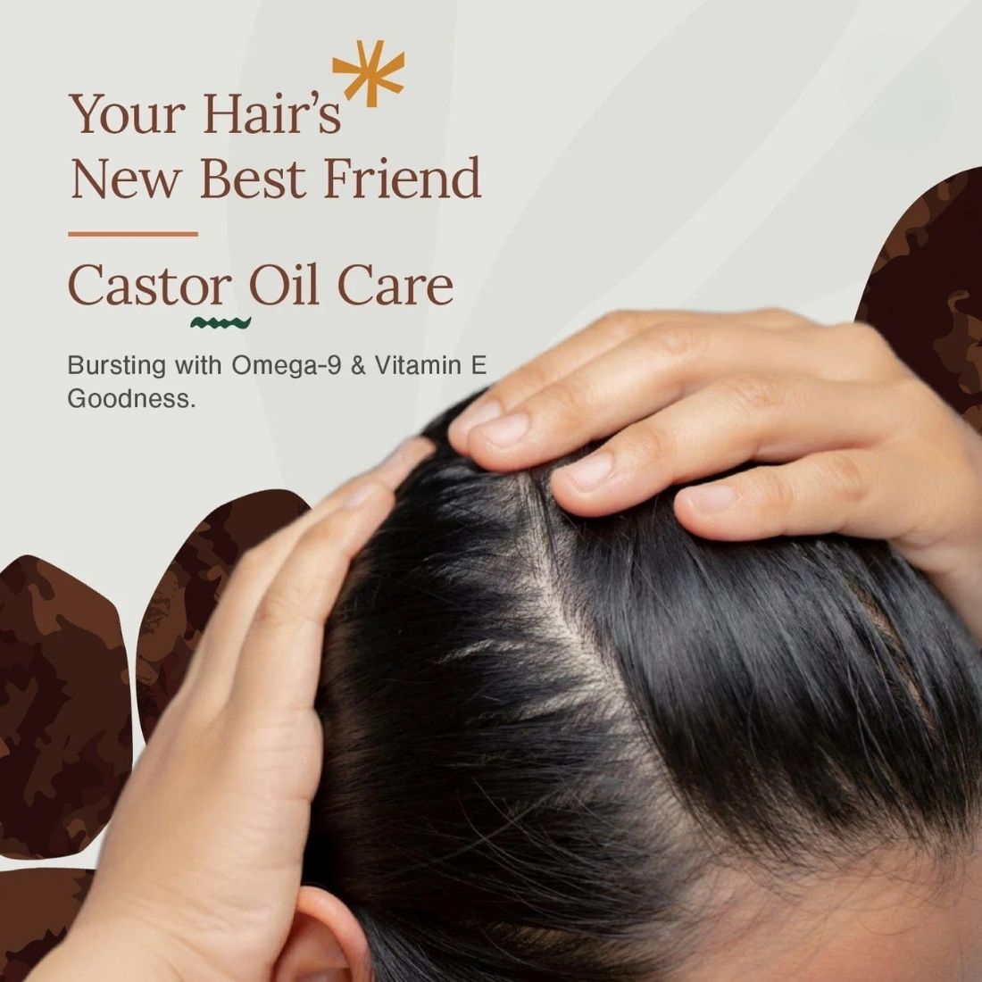 Pure Castor Oil -For Stronger Hair, Skin & Nails - No Mineral Oil & Silicones -100ml…