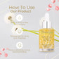 Over-Night Face Serum with Pure Silver - Skin Repair & Anti Aging Serum; 30ml