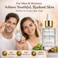 Ayurvedic Face Serum For Brightens, Hydrates & Firms Skins With Basil & Cinnamon; 30ml