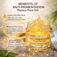 Ayurvedic Papaya Face Gel Crème For Reducing Pigmentation & Fine Lines; 50g