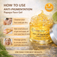 Ayurvedic Papaya Face Gel Crème For Reducing Pigmentation & Fine Lines; 50g