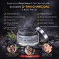 Ayurvedic D-Tan Charcoal Face Pack for Detox and Purify your Skin; 50g