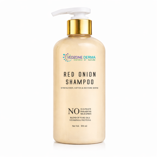 Red Onion Shampoo for Hair Growth/ Hair Loss/ Smooth Hair / Grey Hairs