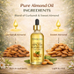 100% Pure Almond Oil -For Stronger Hair, Skin & Nails - No Mineral Oil & Silicones -100ml…