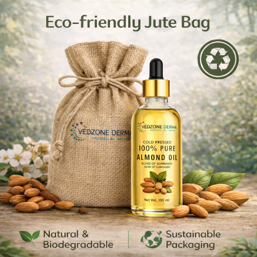 100% Pure Almond Oil -For Stronger Hair, Skin & Nails - No Mineral Oil & Silicones -100ml…