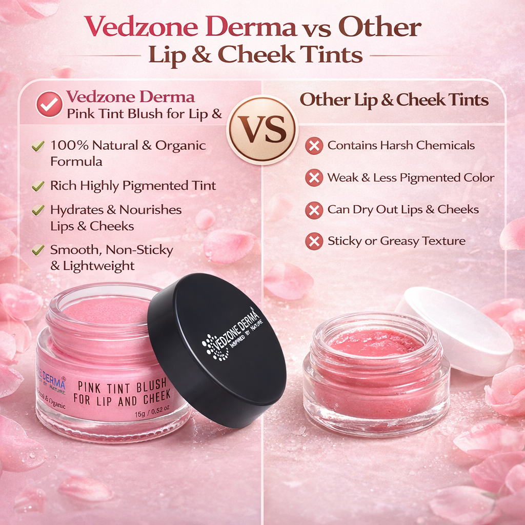 Pink Tint Blush For Moisturized Lips, Cheeks & Eyes; 15g