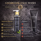 Oil Control Charcoal Face Wash For Dirt Removal & Dead Cells