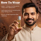 Vedzone Derma Golden Sandal Attar 10ml - The Timeless Luxury of Pure Sandalwood-A Fragrance of Peace & Prestige.