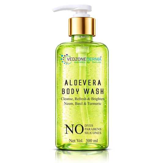 Aloe Vera Body Wash for Cleanse and Refresh; 300 ml.