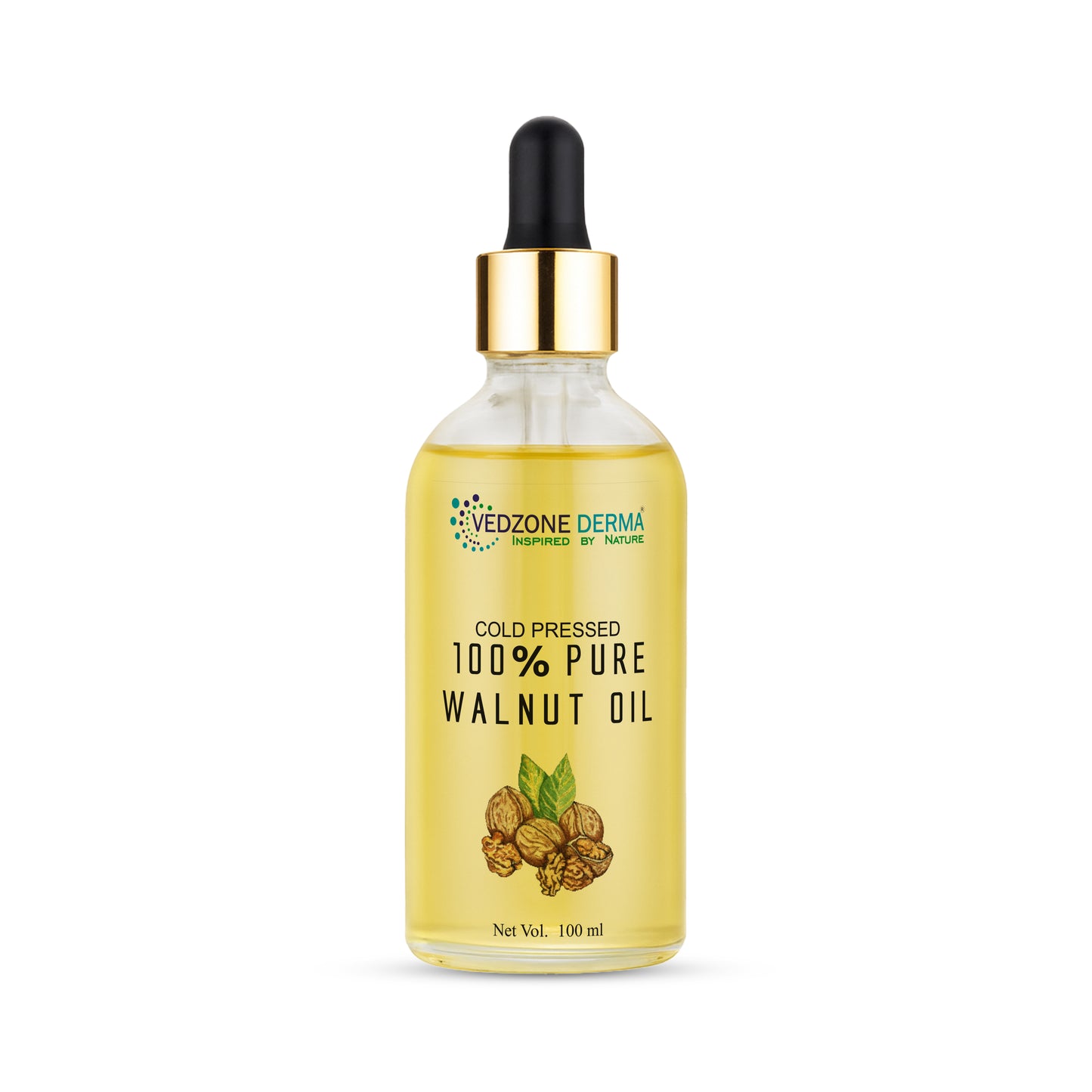 Pure Walnut Oil -For Stronger Hair, Skin & Nails - No Mineral Oil & Silicones -100ml…