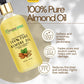 Pure Almond Oil -For Stronger Hair, Skin & Nails - No Mineral Oil & Silicones -100ml…